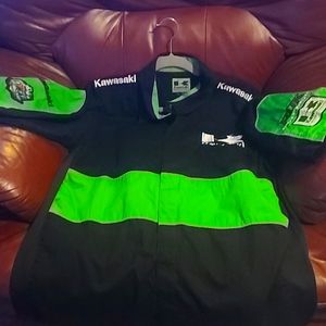 Kawasaki button up shirt